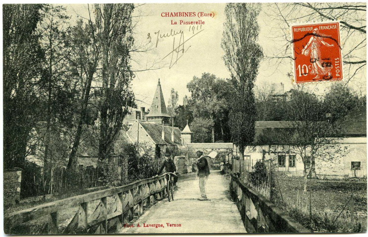 Hécourt. Chambines. - La Passerelle.