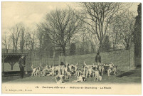Gouville. Environ d'Evreux - Château de Chambray - La Meute.