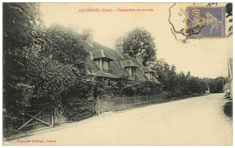 Houlbec. Chaumière Normande.