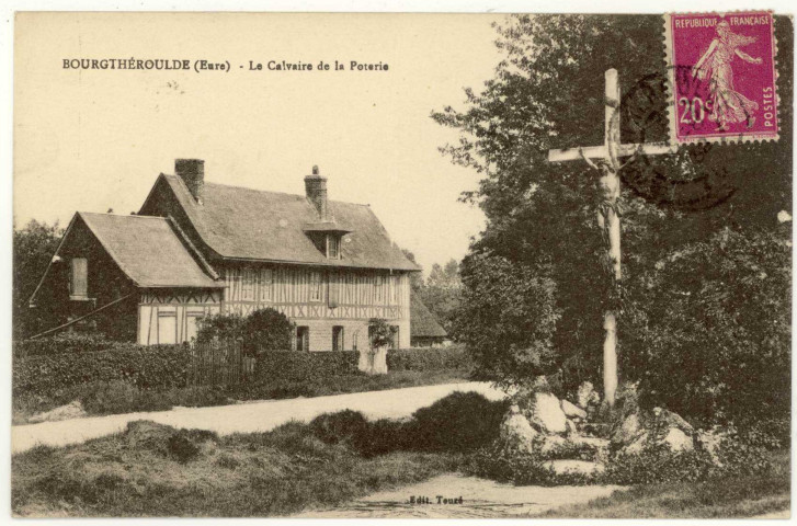 Bourgtheroulde. Le Calvaire de la Poterie.