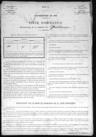 QUATREMARE 1901
