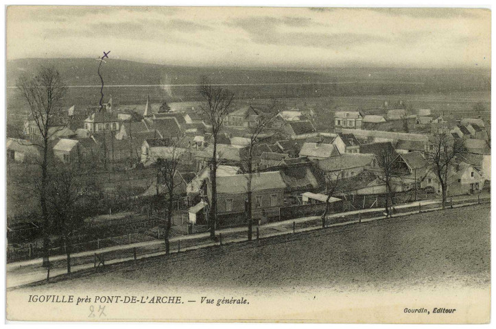 Igoville. Igoville près Pont-de-l'Arche. - Vue générale.