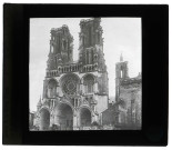Cathédrale Notre-Dame de Laon (Aisne), façade ouest.