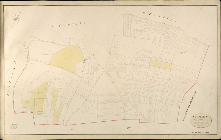 Breuilpont. Section C _ de Saint Chéron _ 4e et dernière Feuille
