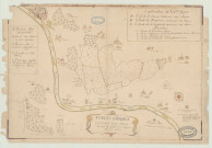 Andelys (Les) - "Forest d'Andely contenant 2683 arpents". *
