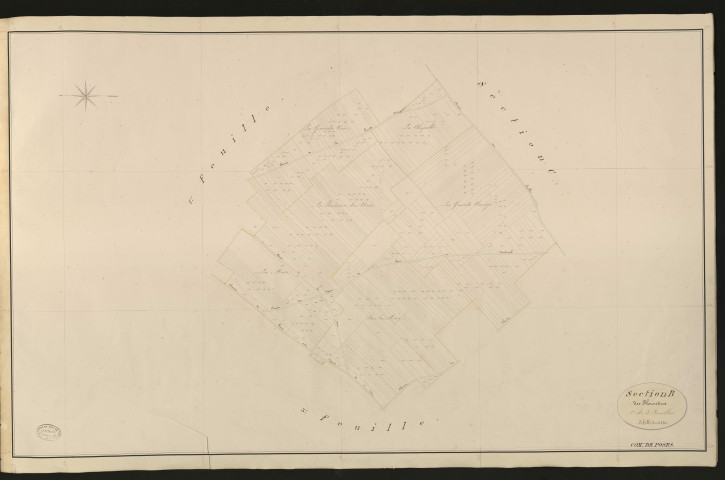 Poses. Section B _ des Florentins _ 2e de 3 Feuilles