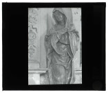 Église de Vatteville (Eure), statue de Vierge.
