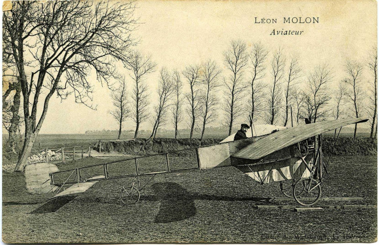 Andelys (Les). Leon Molon - Aviateur.
