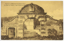 Saint-Philbert-sur-Risle. La Porte du Prieuré.