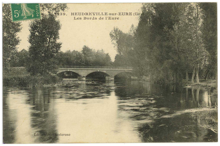 Heudreville-sur-Eure. Les Bords de l'Eure.