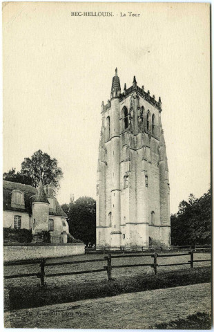 Bec-Hellouin (Le). La Tour.