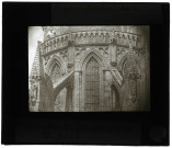 Cathédrale Notre-Dame de Bayeux (Calvados), partie supérieure du chevet.