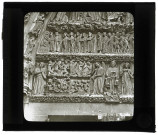 Cathédrale Notre-Dame d'Amiens (Somme), porte centrale, tympan.