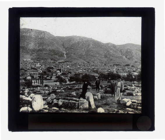 Vue générale du mont Sylpius à Antioche (Turquie).