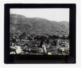 Vue générale du mont Sylpius à Antioche (Turquie).