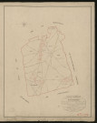 Ecardenville-la-Campagne. Tableau d'assemblage _ du Plan Parcellaire de la Commune d'Ecardenville. _ Canton de Beaumont-le-Roger - Bernay - Eure. _ Terminé sur le terrain en 1826 sous l'administration de M. Le Vicomte Raymond Delaitre, Préfet _ M. Toutain, maire _ en sous la Direction de M. Hurtrelle, Directeur des Contributions directes. _ M. Hautier, Géomètre en Chef. _ Par M. Chainot, Géomètre de 1re classe.