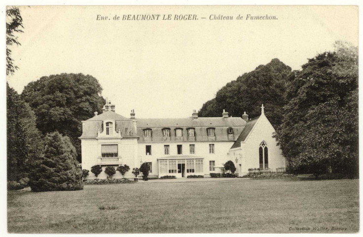 Ecardenville-la-Campagne. Château de Fumechon.
