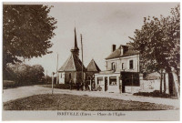 Irreville. Place de l'Eglise.