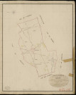 Bailleul-près-Saint-André. Tableau d'assemblage _ du Plan Parcellaire de la Commune de Bailleul _ Canton de Saint André - Evreux - Eure. _ Terminé sur le Terrain le 22 Juillet 1837, sous l'administration de M. Passy, Préfet _ M. Baziret, Maire _ et sous la Direction de M. Marel, Directeur des Contributions directes _ M. Le Fébure, Géomètre en Chef. _ Par M. Lefebure, Géomètre de 1re classe.