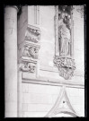 Statue de Vierge à l'enfant de l'église de Saint-Riquier (Somme).