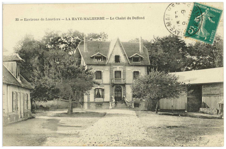 Haye-Malherbe (La). Le Chalet du Deffend.