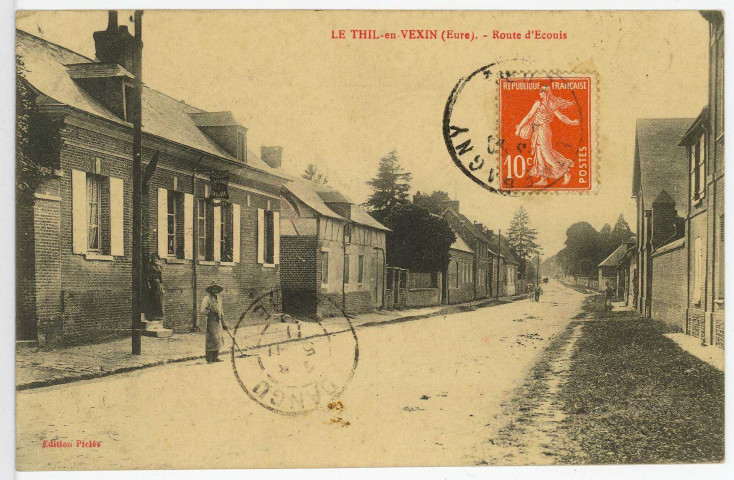Thil (Le). Route d'Ecouis.