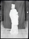 Statue de la Vierge à l'enfant de Lisors (Eure).