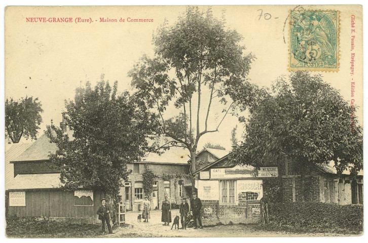 Neuve-Grange (La). Maison de Commerce.