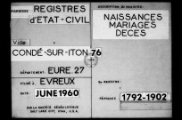 Tables (1792-1902)