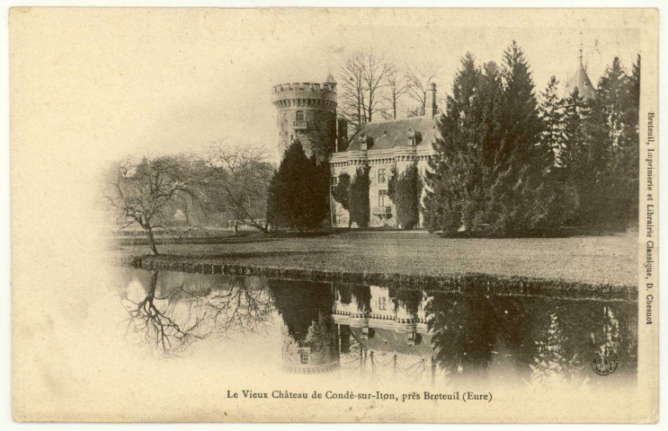 Condé-sur-Iton. Le Vieux Château de Condé-sur-Iton.