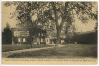Saint-Aubin-d'Ecrosville. Maison natale du Dr Auzoux et une partie des Ateliers de Fabrication des Pièces anatomiques.