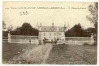 Epreville-en-Roumois. Le Château du Jonquai.