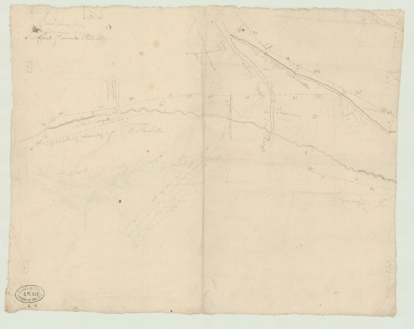 Glos-la-Ferrière (Orne) - Cahier pour le dîmage de Glos *