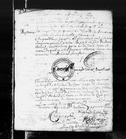 BMS (1546-1696)