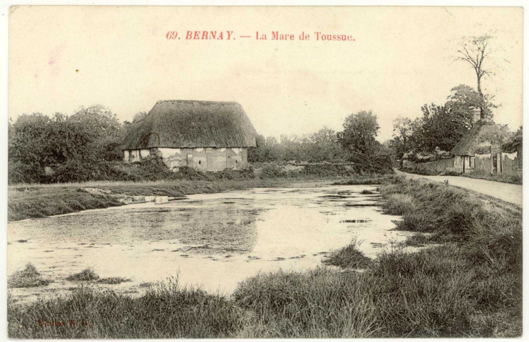 Bernay. La Mare de Toussue.