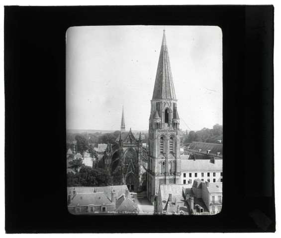 Abbaye de la Trinité de Vendôme (Loir-et-Cher), clocher.