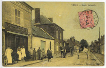 Vesly. Route Nationale.