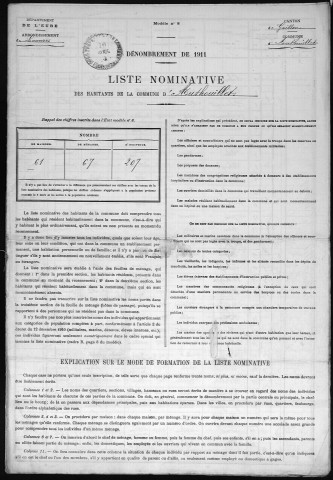 AUTHOUILLET 1911