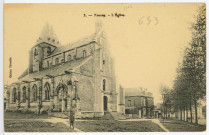 Tourny. L'Eglise.