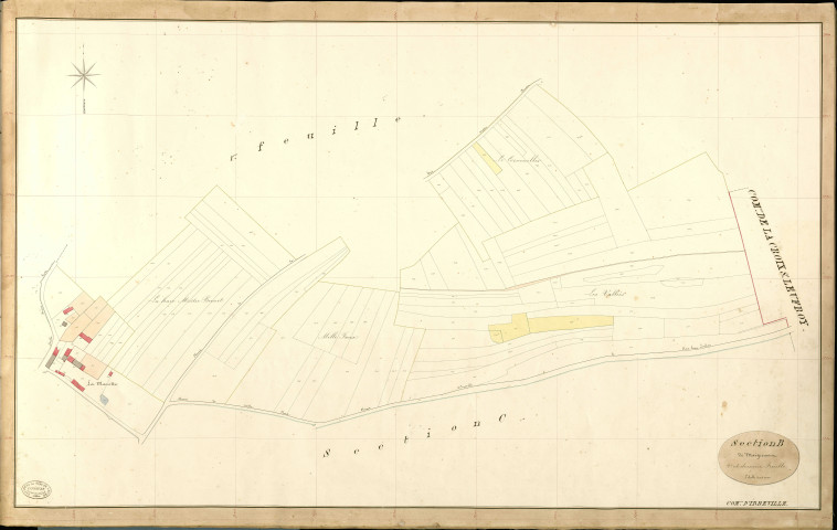 Irreville. Section B _ de Maigremont _ 2e et dernière Feuille