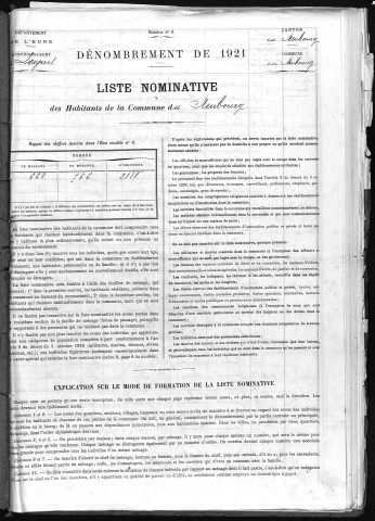 NEUBOURG(LE) 1921
