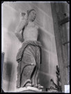 Église de Barquet (Eure), statue de Sainte-Agathe.