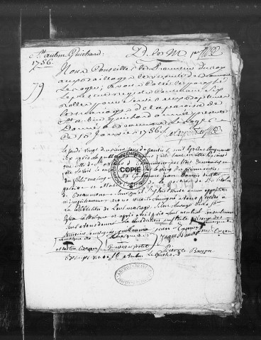 BMS (1756-1792)