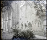 Ruines et vestiges de l'abbaye de Jumièges (Seine-Maritime).