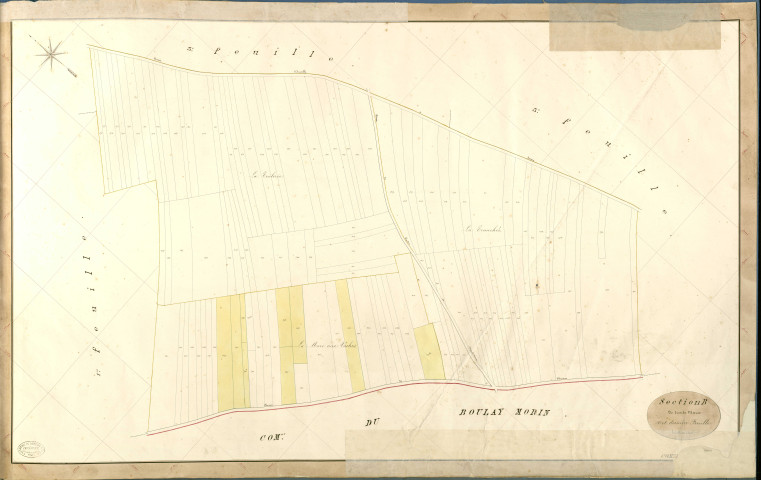 Dardez. Section B _ de trente Mares _ 4e et dernière Feuille