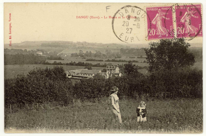 Dangu. Le Haras et la Colline.