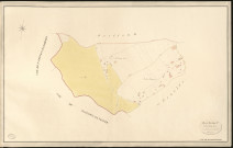 Morainville-près-Lieurey. Section C _ de la Rouge Cour _ 2e et dernière Feuille