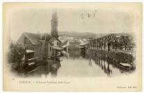 Evreux-Ville. L'Iton au Faubourg Saint-Léger.