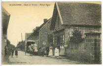 Sainte-Colombe-la-Campagne. Route de Vernon - Maison Dajon.