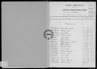 Tables (1903-1912)